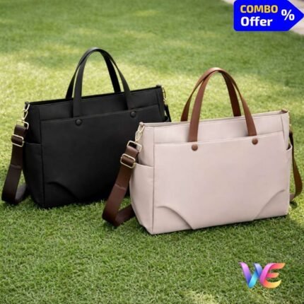 Women Tote Bag Oxford Large Handbag Shoulder Bags Combo