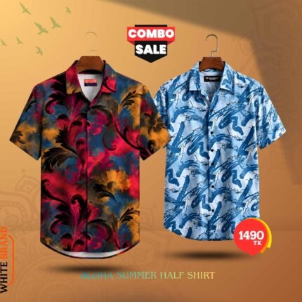 Summer Tonic Half Shirt_COMBO 1