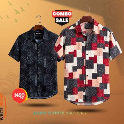 Summer Tonic Half Shirt_COMBO 5