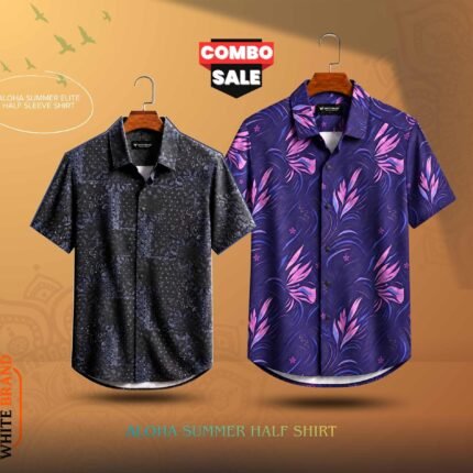 Summer Tonic Half Shirt_COMBO 4